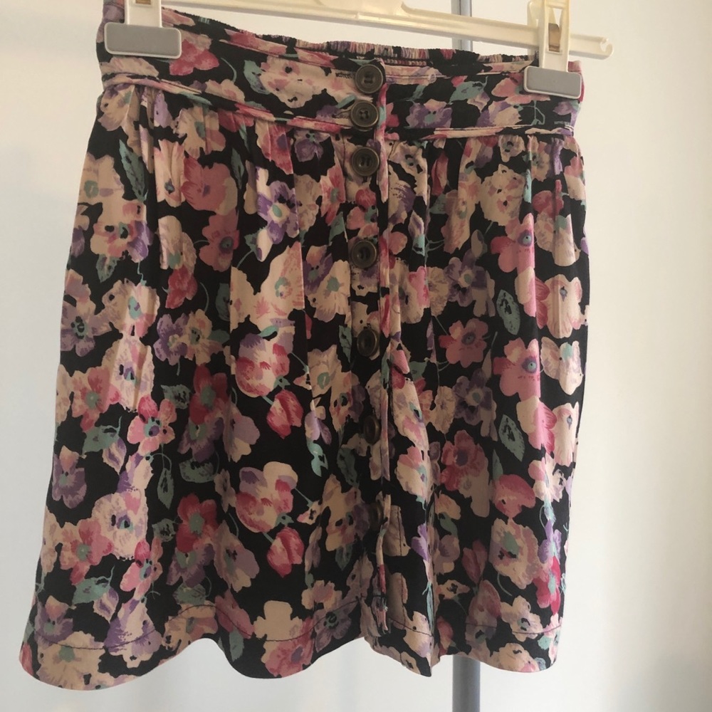 Floral Skater Skirt